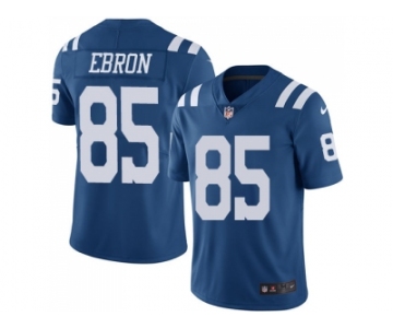 Nike Indianapolis Colts #85 Eric Ebron Royal Blue Men Stitched NFL Limited Rush Jersey