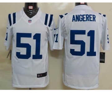 nike nfl jerseys indianapolis colts #51 angerer white[nike limited]