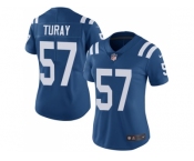 Women Nike Indianapolis Colts #57 Kemoko Turay Royal Blue Team Color Stitched NFL Vapor Untouchable Limited Jersey