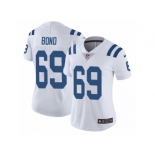 Women Nike Indianapolis Colts #69 Deyshawn Bond White Vapor Untouchable Limited Player NFL Jersey