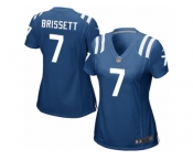 Women Nike Indianapolis Colts #7 Jacoby Brissett Game Royal Blue Team Color NFL Jerse