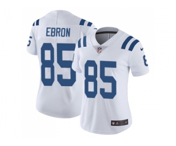 Women Nike Indianapolis Colts #85 Eric Ebron White Stitched NFL Vapor Untouchable Limited Jersey