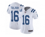 Women's Nike Indianapolis Colts #16 Scott Tolzien Vapor Untouchable Limited White NFL Jersey