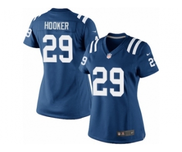 Women's Nike Indianapolis Colts #29 Malik Hooker Limited Royal Blue Team Color NFL Jersey