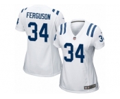 Women's Nike Indianapolis Colts #34 Josh Ferguson Game White NFL Jersey Women's Nike Indianapolis Colts #34 Josh Ferguson Game White NFL Jersey