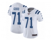 Women's Nike Indianapolis Colts #71 Denzelle Good Vapor Untouchable Limited White NFL Jersey