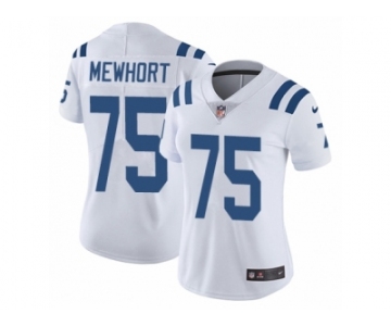 Women's Nike Indianapolis Colts #75 Jack Mewhort Vapor Untouchable Limited White NFL Jersey