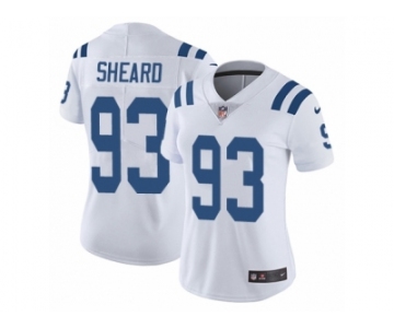 Women's Nike Indianapolis Colts #93 Jabaal Sheard Vapor Untouchable Limited White NFL Jersey