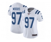 Women's Nike Indianapolis Colts #97 Al Woods Limited White NFL Jersey