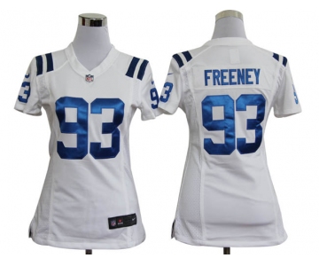 nike women nfl jerseys indianapolis colts #93 freeney white[nike]