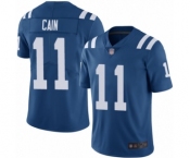 Youth Indianapolis Colts #11 Deon Cain Royal Blue Team Color Vapor Untouchable Limited Player Football Jersey