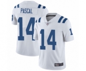 Youth Indianapolis Colts #14 Zach Pascal White Vapor Untouchable Limited Player Football Jersey
