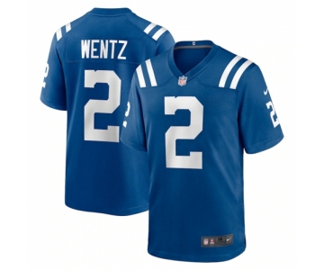 Youth Indianapolis Colts #2 Carson Wentz Blue Nike Royal Player Limited Jersey