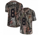 Youth Indianapolis Colts #8 Rigoberto Sanchez Limited Camo Rush Realtree Football Jersey