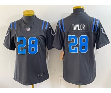 Youth Indianapolis Colts #84 Tyler Warren Dark Gray 2026 F.U.S.E. Rivalries Collection Limited Football Stitched Jersey