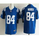 Youth Indianapolis Colts #84 Tyler Warren Limited Blue Vapor Jersey