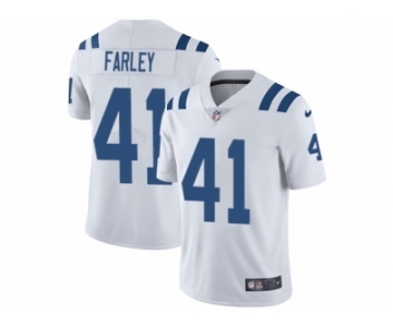 Youth Nike Indianapolis Colts #41 Matthias Farley White Vapor Untouchable Limited Player NFL Jersey