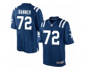 Youth Nike Indianapolis Colts #72 Zach Banner Limited Royal Blue Team Color NFL Jerse