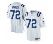 Youth Nike Indianapolis Colts #72 Zach Banner Limited White NFL Jersey