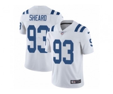 Youth Nike Indianapolis Colts #93 Jabaal Sheard Vapor Untouchable Limited White NFL Jersey