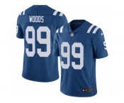 Youth Nike Indianapolis Colts #99 Al Woods Royal Blue Team Color Vapor Untouchable Limited Player NFL Jersey