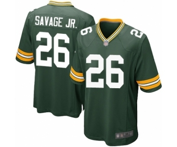 Men's Green Bay Packers #26 Darnell Savage Jr. Game Green Team Color Football Jersey