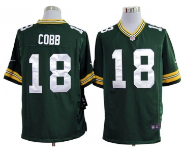 nike nfl jerseys green bay packers #18 cobb green[game]