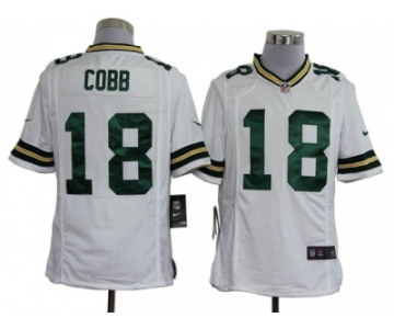 nike nfl jerseys green bay packers #18 cobb white[game]