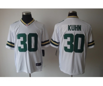 nike nfl jerseys green bay packers #30 john kuhn white[game]