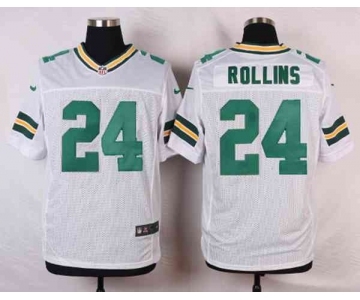 nike nfl jerseys green bay packers #24 rollins white[Elite]