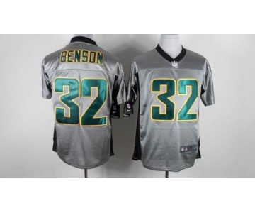 nike nfl jerseys green bay packers #32 benson grey[Elite shadow]