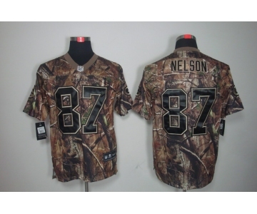 nike nfl jerseys green bay packers #87 nelson camo[Elite]