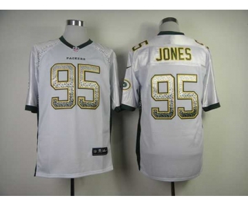 nike nfl jerseys green bay packers #95 jones white[Elite drift fashion]