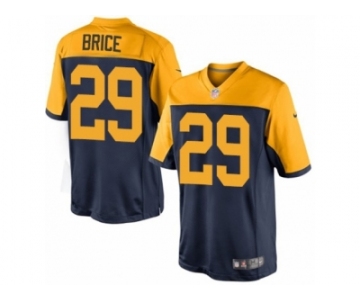 Men Nike Green Bay Packers #29 Kentrell Brice Limited Navy Blue Alternate NFL Jersey