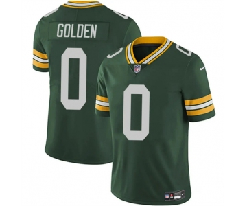 Men's Green Bay Packers #0 Matthew Golden Green 2025 Vapor Untouchable Limited Football Stitched Jersey