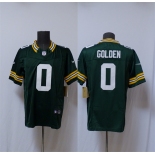 Men's Green Bay Packers #0 Matthew Golden Green Vapor 2025 F.U.S.E. Limited Football Stitched Jersey Men's Green Bay Packers #0 Matthew Golden Green Vapor 2025 F.U.S.E. Limited Football Stitched Jersey