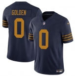 Men's Green Bay Packers #0 Matthew Golden Navy The 1923 Classic Vapor F.U.S.E. Limited Football Stitched Jersey Men's Green Bay Packers #0 Matthew Golden Navy The 1923 Classic Vapor F.U.S.E. Limited Football Stitched Jersey