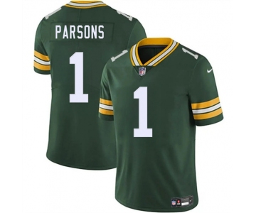 Men's Green Bay Packers #1 Micah Parsons Green 2025 Vapor Untouchable Limited Football Stitched Jersey