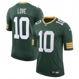 Men's Green Bay Packers #10 Jordan Love Green 2025 New Vapor Untouchable Limited Football Stitched Jersey Men's Green Bay Packers #10 Jordan Love Green 2025 New Vapor Untouchable Limited Football Stitched Jersey