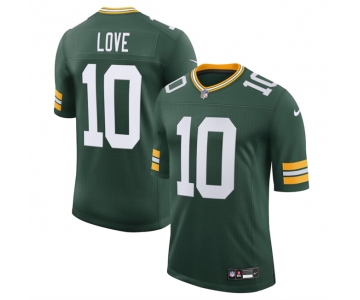 Men's Green Bay Packers #10 Jordan Love Green 2025 New Vapor Untouchable Limited Football Stitched Jersey