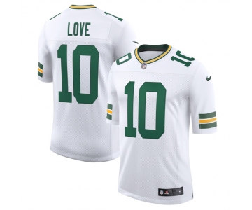 Men's Green Bay Packers #10 Jordan Love White 2025 New Vapor Untouchable Limited Football Stitched Jersey