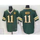 Men's Green Bay Packers #11 Jayden Reed Dark Green 2026 Rivalries Collection Limited Football Stitched Jersey Men's Green Bay Packers #11 Jayden Reed Dark Green 2026 Rivalries Collection Limited Football Stitched Jersey