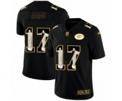 Men's Green Bay Packers #17 Davante Adams Limited Black Jesus Faith Limited Football Jersey