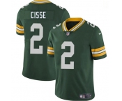 Men's Green Bay Packers #2 Brandon Cisse Green 2026 Vapor Untouchable Limited Football Stitched Jersey Men's Green Bay Packers #2 Brandon Cisse Green 2026 Vapor Untouchable Limited Football Stitched Jersey