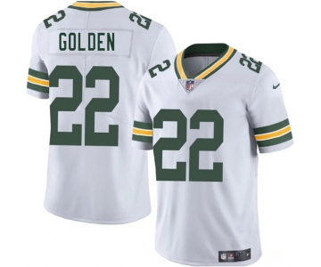 Men's Green Bay Packers #22 Matthew Golden White 2025 Vapor Untouchable Limited Football Stitched Jersey