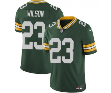 Men's Green Bay Packers #23 Emanuel Wilson Green 2025 Vapor Untouchable Limited Football Stitched Jersey