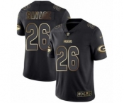 Men's Green Bay Packers #26 Darnell Savage Jr. Limited Black Gold Vapor Untouchable Limited Football Jersey