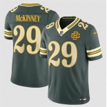 Men's Green Bay Packers #29 Xavier McKinney Dark Green 2026 F.U.S.E. Rivalries Collection Limited Football Stitched Jersey Men's Green Bay Packers #29 Xavier McKinney Dark Green 2026 F.U.S.E. Rivalries Collection Limited Football Stitched Jersey