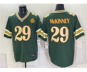 Men's Green Bay Packers #29 Xavier McKinney Dark Green 2026 Rivalries Collection Limited Football Stitched Game Jersey