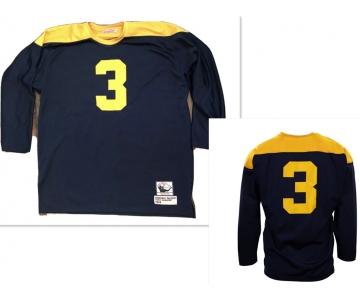 Men's Green Bay Packers #3 Tony Canadeo 1949 long sleeve throwback style jersey
